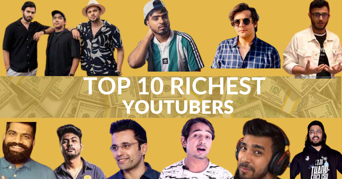 Top 10 Richest Youtubers